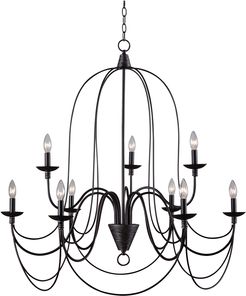 Kenroy Home 93069orb Pannier 9-light Chandelier (809x1000)