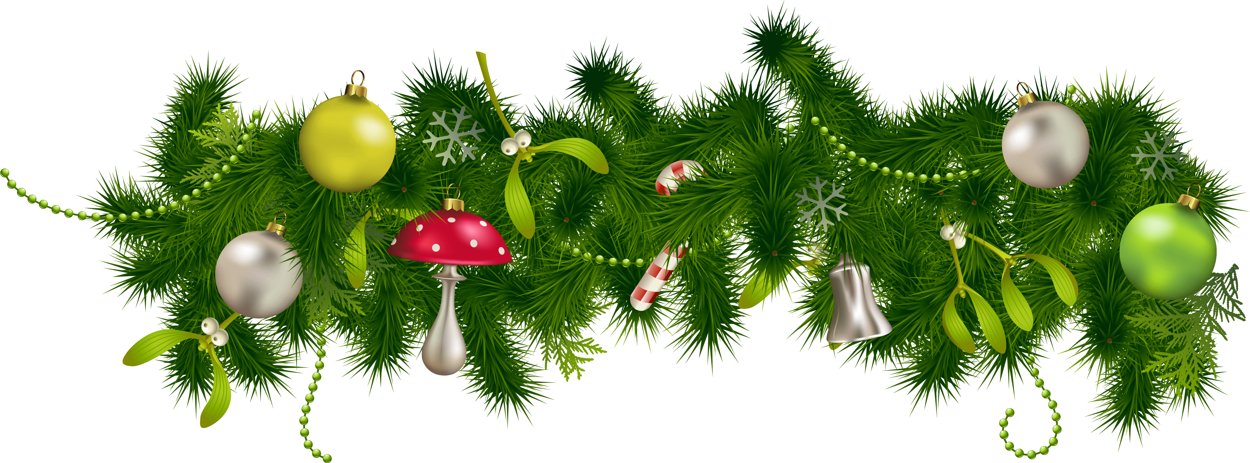 Christmas Decoration Png - New Year Dog 2018 (4347x1733)