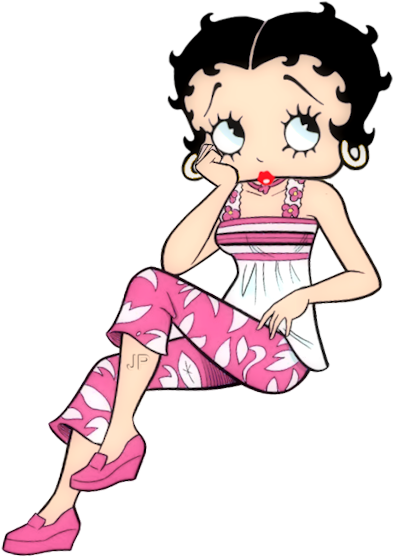 Betty Boop - Betty Boop En Pose (435x603)