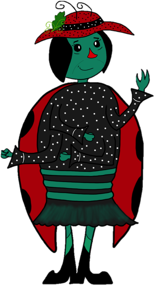 Ladybug By Reapercookies Mrs - Ladybug From James And The Giant Peach (865x1152)