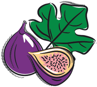 Set Of Fruits - Grape (363x399)