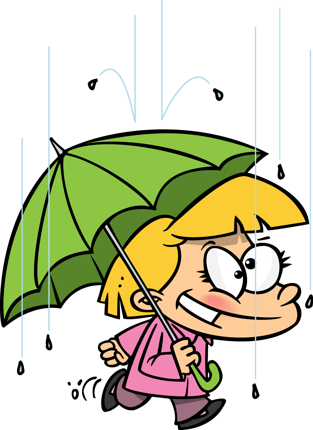 Pin Umbrella And Rain Clipart - Free April Showers Clip Art (1045x1436)