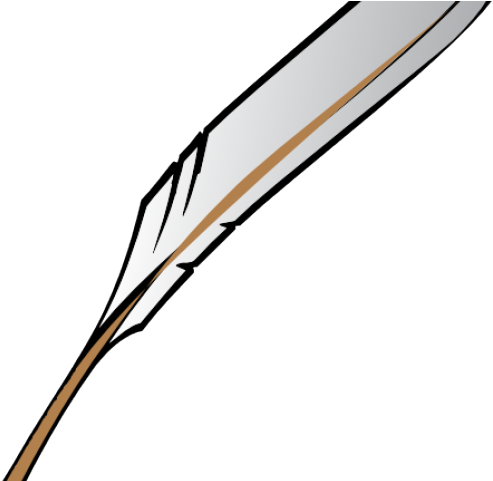 Quill Clipart Medieval - Feather Pen Clipart (640x480)