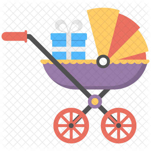 Baby Shower Gift Icon - Baby Transport (512x512)