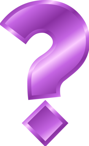 Purple - Question - Mark - Clip - Art - Question Mark Clip Art (300x490)
