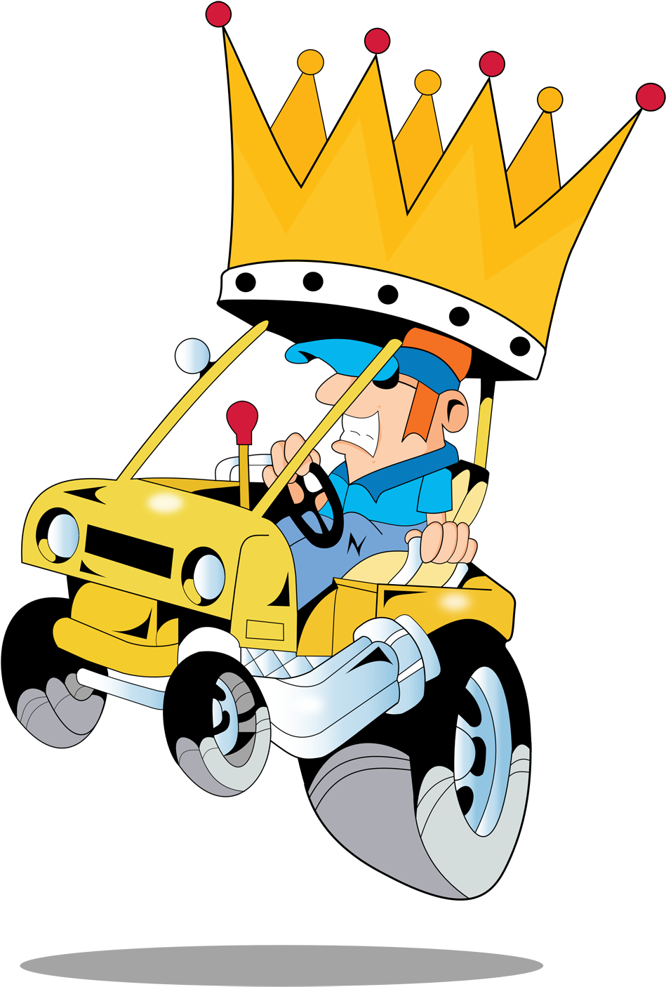 Golf Cart King Logo - Golf Cart King Logo (1000x1437)