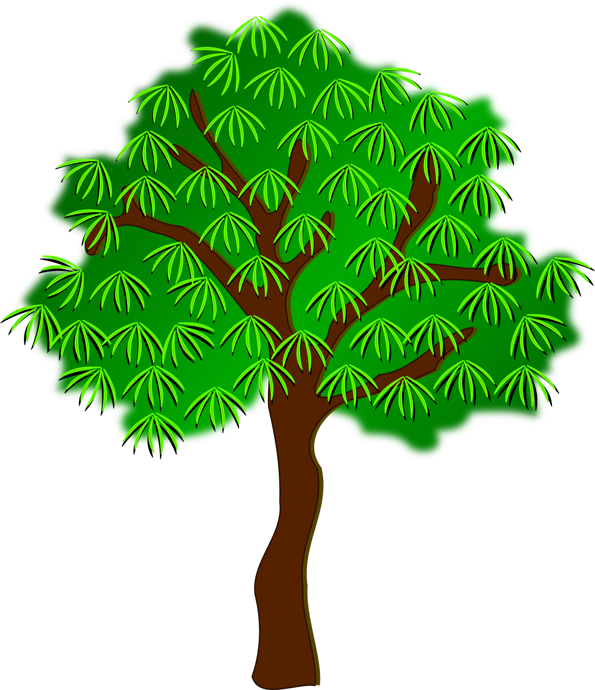 Money Trees Cliparts - Clipart ต้นไม้ (2400x2400)