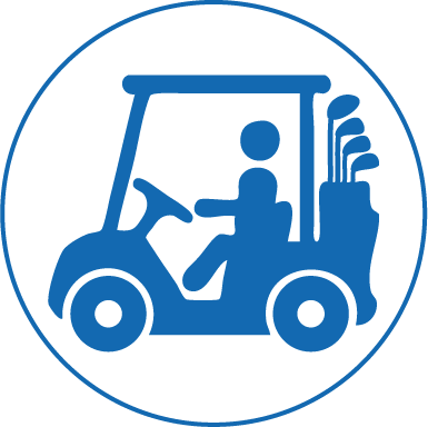 Golf Cart - University Of Georgia Arch (385x384)