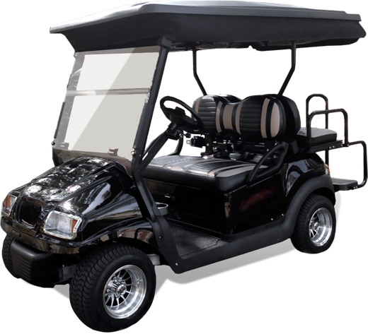 Golf Cart Golf Cart Ggolf Cart Golf Cart - Club Car Ds 80 Inch Top (520x473)