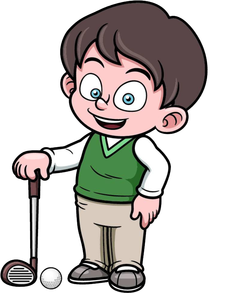 Golfer Cartoon Clip Art - Golfer Cartoon Clip Art (875x1000)