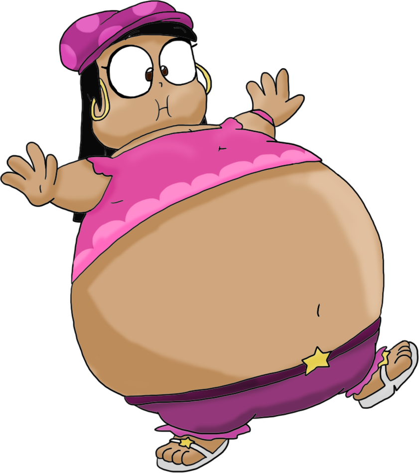 Stacy, The Mini Golfing Queen Balloon By Juacoproductionsarts - Phineas And Ferb Balloon (841x950)