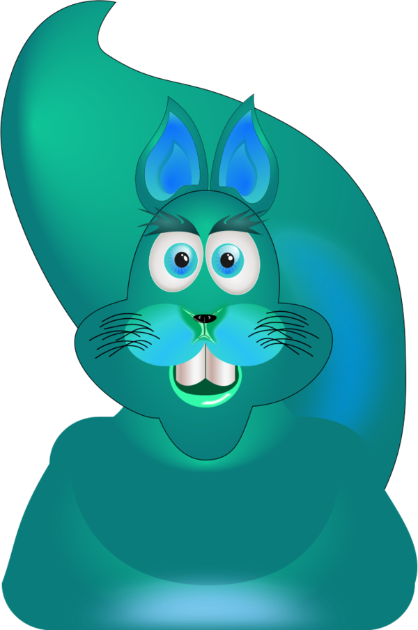 Vector Clip Art - Red Squirrel (600x903)