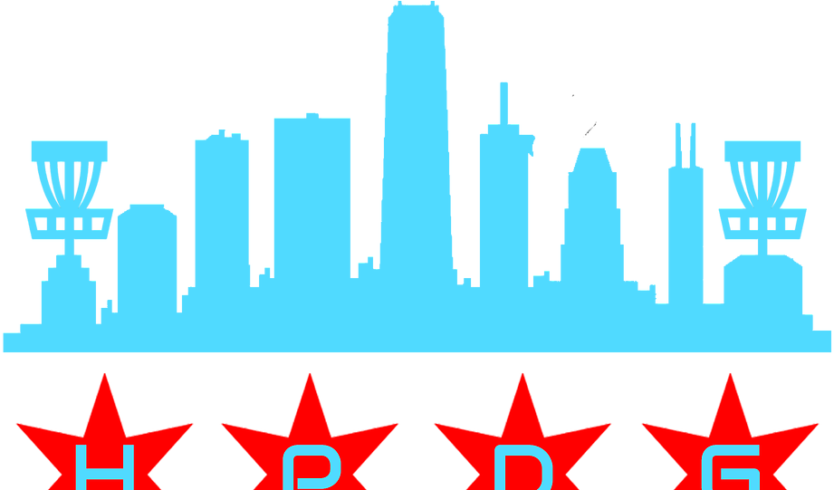 Welcome To High Performance Disc Golf - Chicago Skyline Silhouette (940x540)