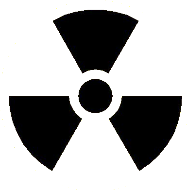 I Just Got A Vinyl Plotter But Unfortunately All My - Hazard Symbol Black And White (438x460)