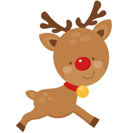 Flying Reindeer Clipart No Background Clip Art Library - Christmas Flying Reindeers Clip Art (432x432)