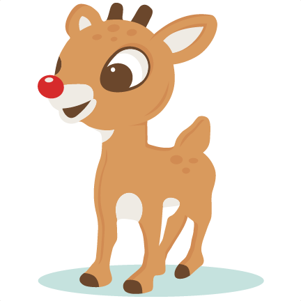 Girl Reindeer Clipart Clipartxtras - Rudolph The Red Nosed Reindeer Clip Art (432x432)