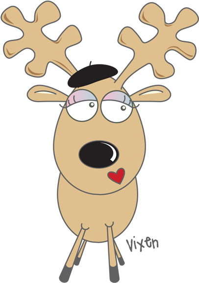 Your Guide To Finals Studying - Vixen Reindeer (600x600)