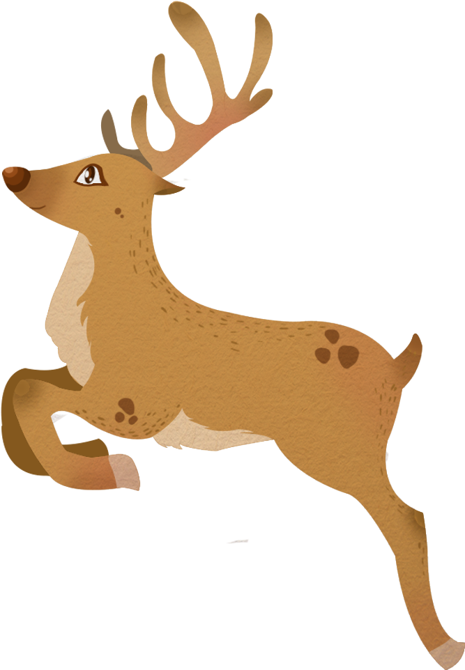 28 Collection Of Reindeer Clipart - Alt Attribute (880x1000)