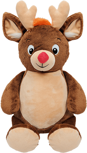 Eric Reindeer - Cubbies Personalised Soft Toy- Christmas Reindeer (540x540)