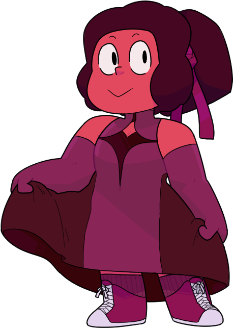 Stevonnie Pink Red Mammal Cartoon Fictional Character - Steven Universe (600x700)