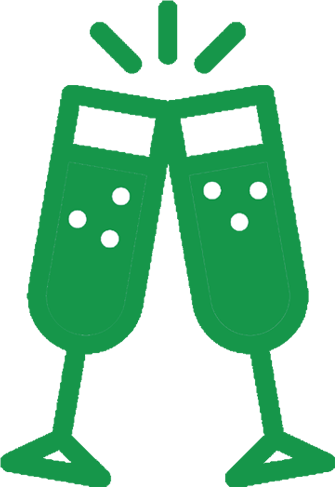 Welcome To Endwell Greens - Icon Sektgläser (1024x1024)