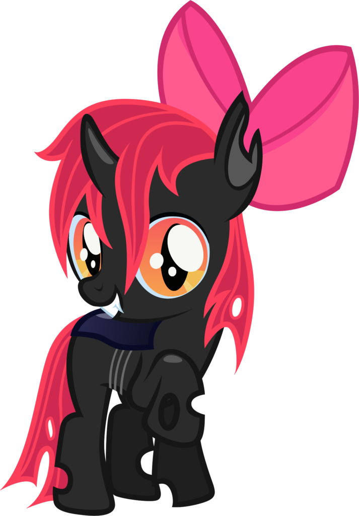 Scootaloo Sweetie Belle Apple Bloom Pony Red Pink Mammal - Mlp Apple Bloom Changeling (713x1024)