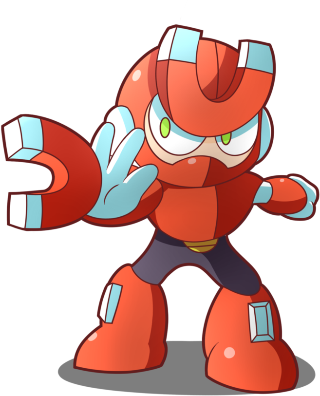 Magnet Missile By Megabuster182 - Art (870x919)