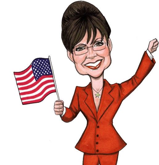 Caricatures Clipart - Flag Of The United States (600x600)