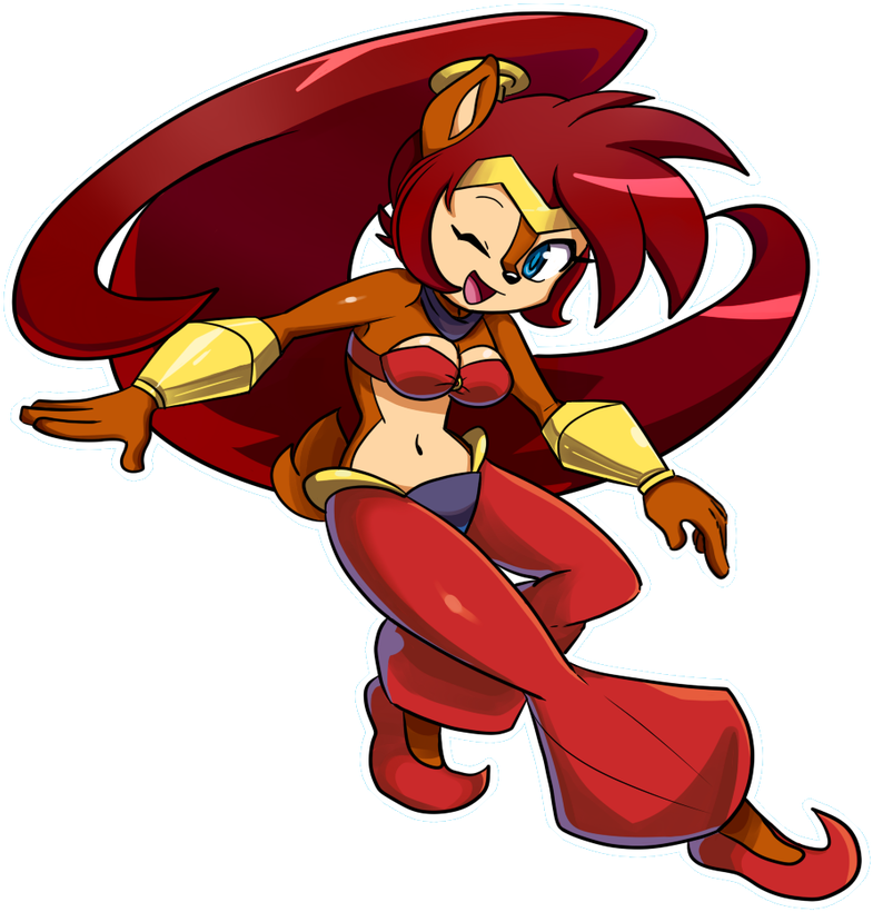 Genie Princess By Mightymorg - Sally Acorn Long Hair (880x890)