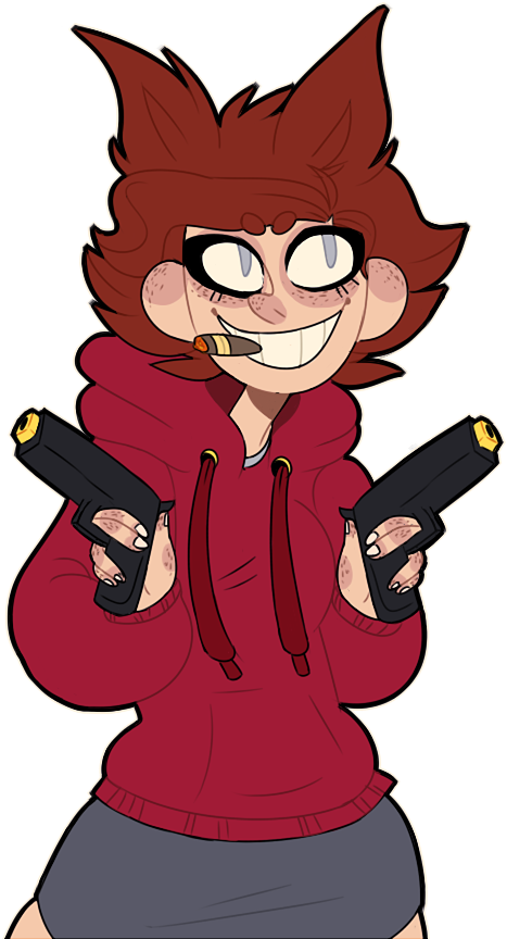 Tori, My Wife, My Soul Put The Guns - Eddsworld Tori Short Hair (687x882)
