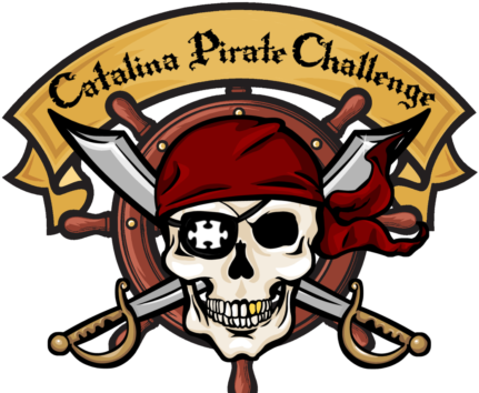 A Pirate Skull With Two Swords Going Through It - Ak Gifts Pirate Notebooks And Colouring Pencils (pack (531x354)