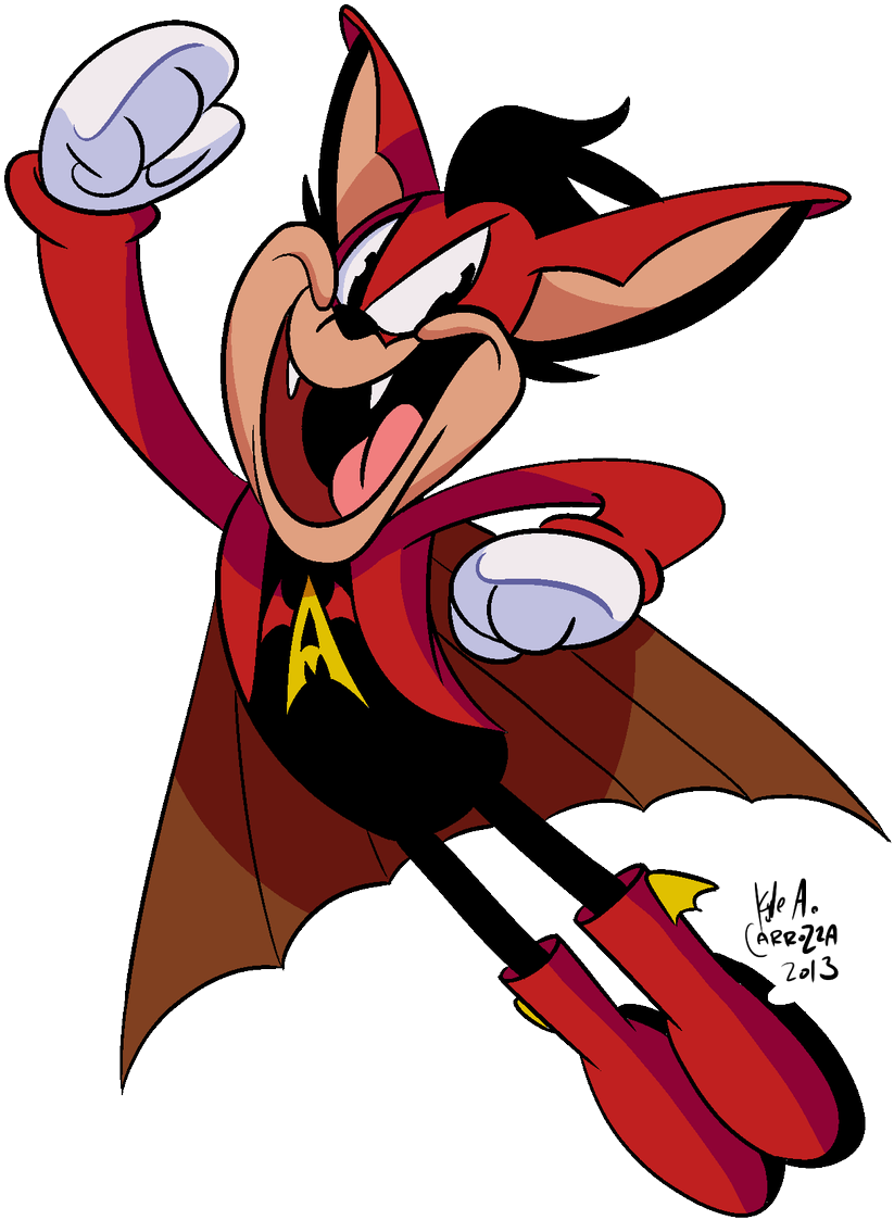 Kyle Carrozza On Twitter - Aero The Acro-bat (971x1200)