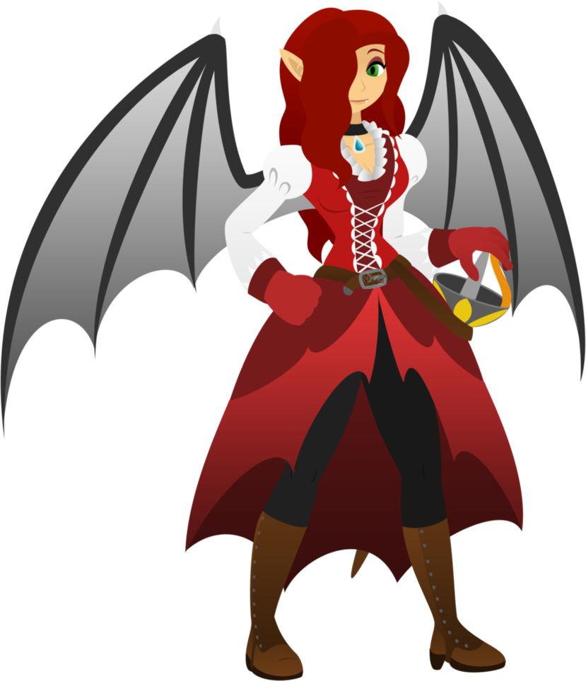 Oc - Vampire Girl Character (829x964)