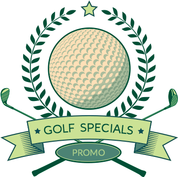 12 Round Packs - Golf Tournament Vector (456x456)