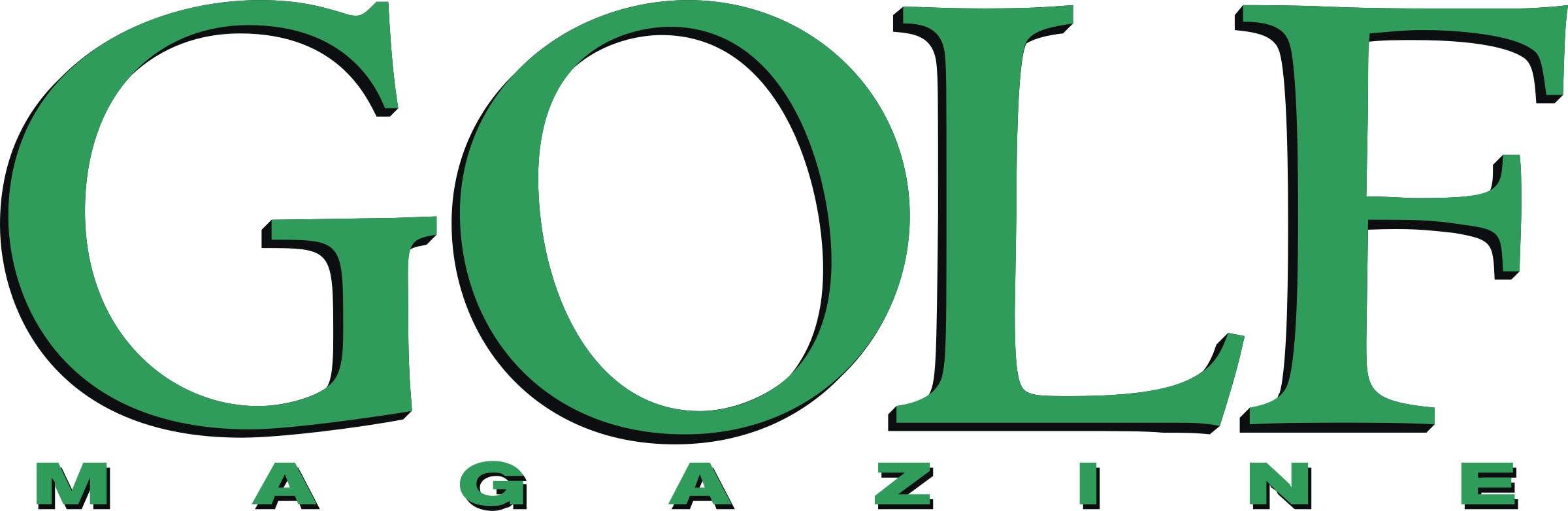 Golf Magazine Logo Png Transparent - Golf Magazine Magazine Logo (2400x783)