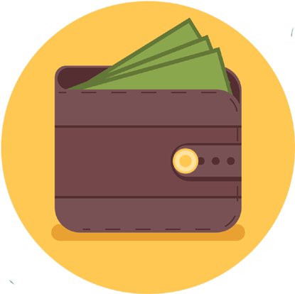 Customers Open A Savings Account At The Bank And The - Illustration (500x476)