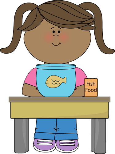 Snack Helper Clipart - Clipart Girl (374x500)