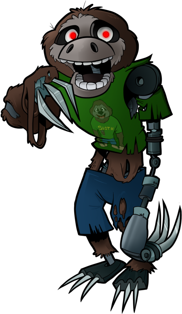 Irrational Sloth - Cartoon (717x1113)