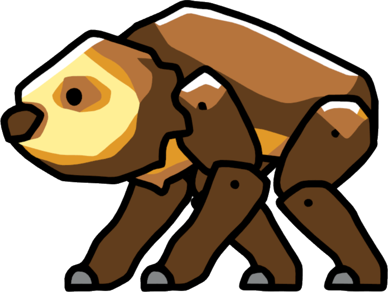 Sloth Scribblenauts Wiki - Scribblenauts Animals (762x575)