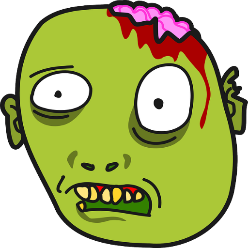 Horror Zombie Sloth - Memes: Funniest Memes [book] (512x512)
