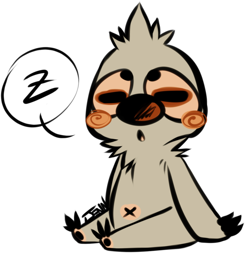 Sloth By Yamiinux On Deviantart - Choctaw (893x895)