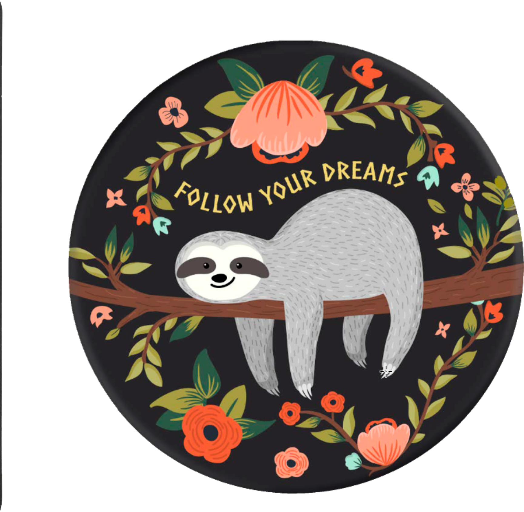 Pop Sockets - Follow Your Dreams Sloth Popsocket (2034x1786)