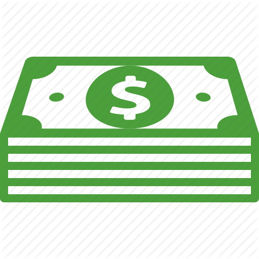 Buck Clipart Stack Money - Money Stack Icon (512x512)