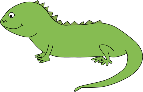 Clipart Of Planes Clipart Iguana - Iguana Clipart (500x322)