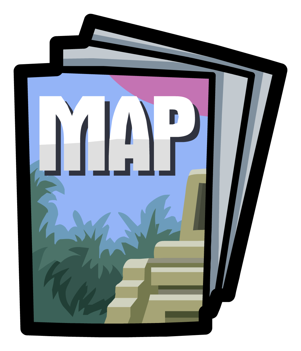 Click To View Grand Turk Map Golf Cart - Club Penguin Map Icon (1054x1229)