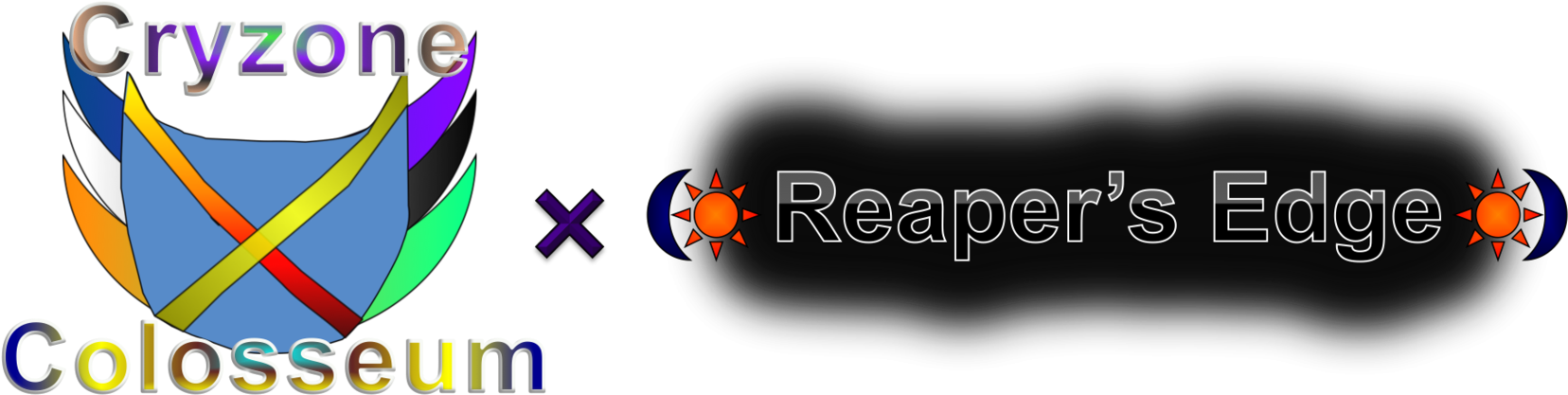 Cryzone Colosseum X Reaper's Edge - Graphic Design (1688x473)