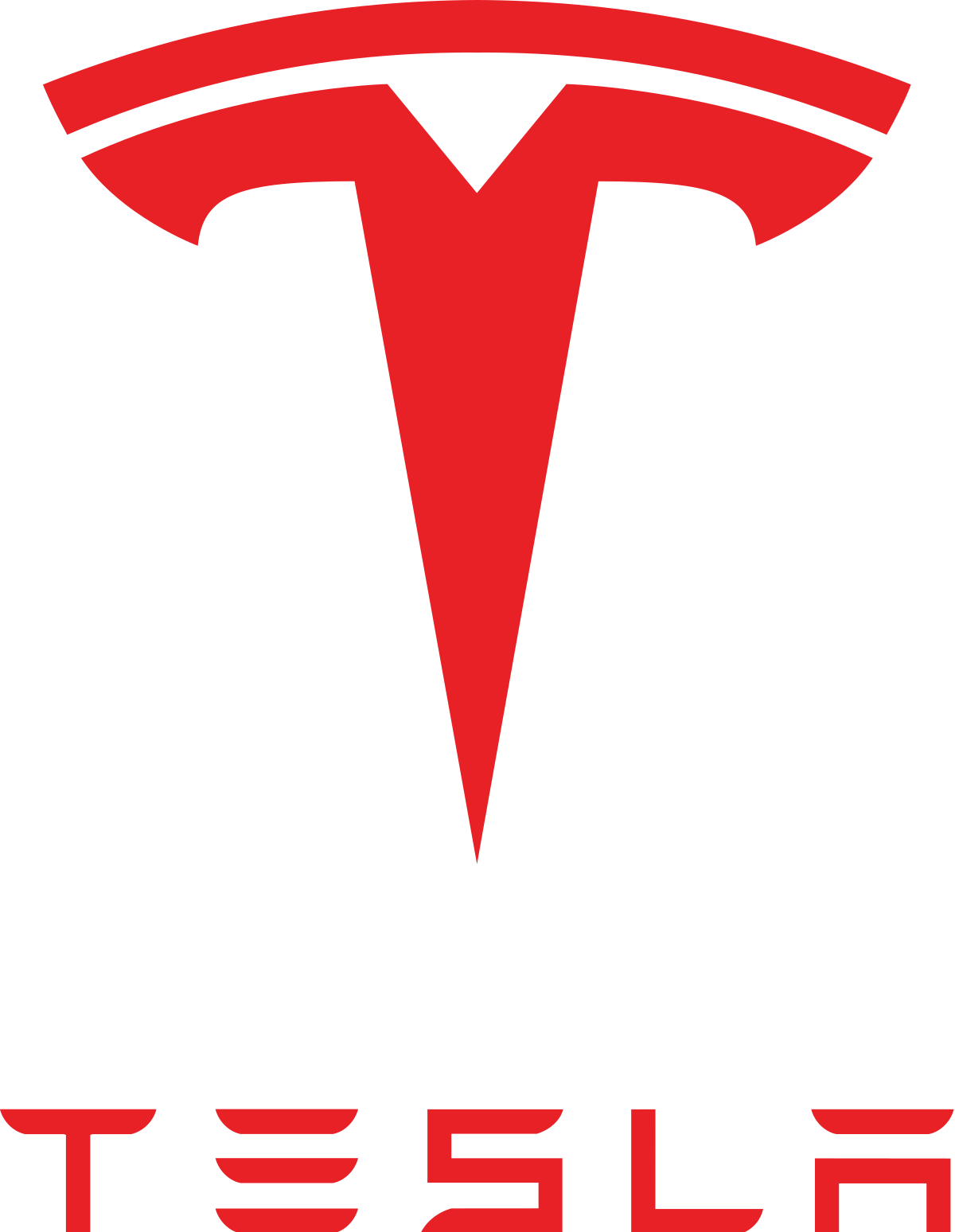 Tesla Motors Logo Png Clipart - Tesla Motors Logo Png (2000x2581)