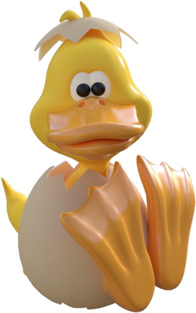 Cute Duckling, Duck, Animal, Cute Png And Psd - Duck (640x640)