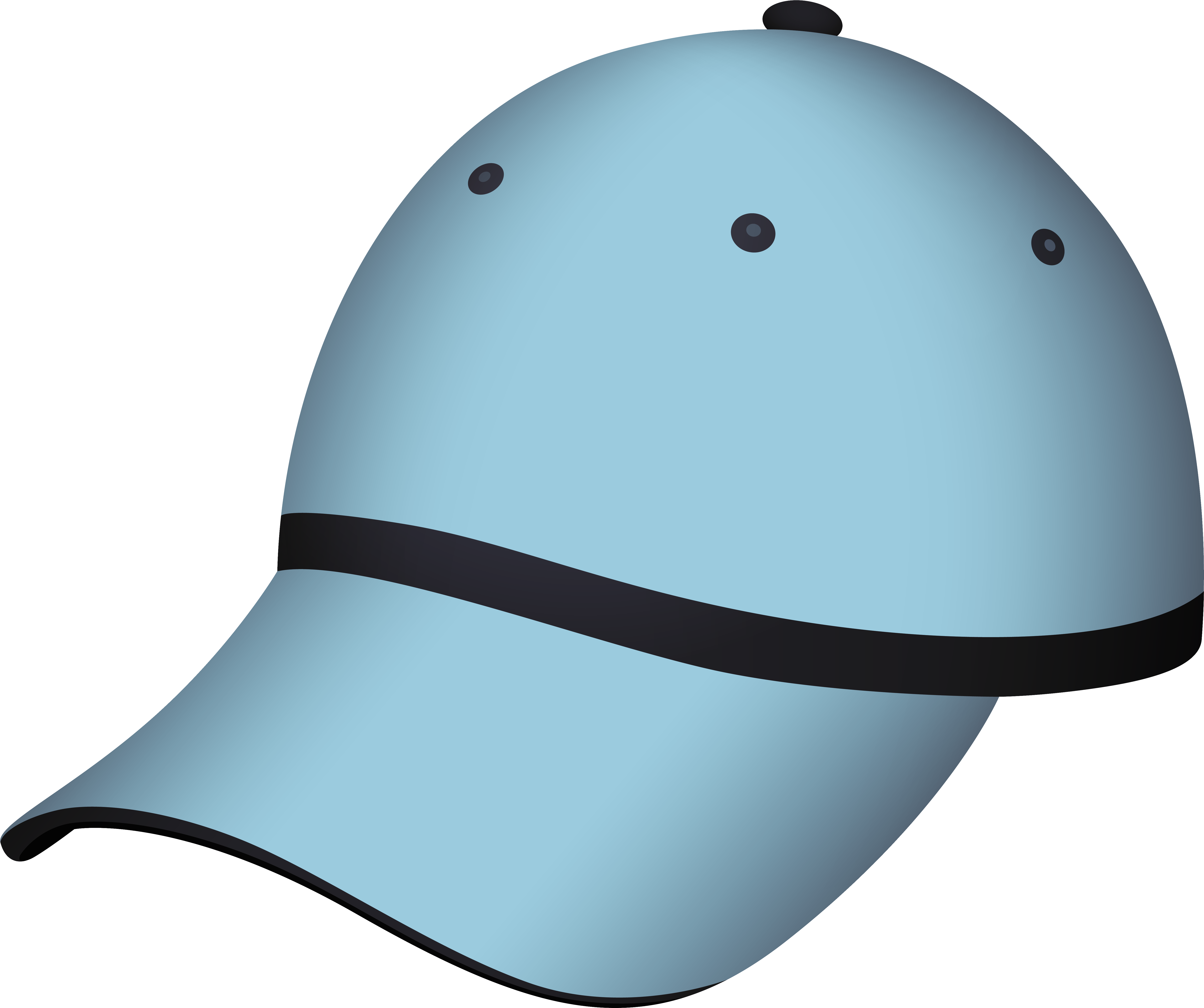 Sky Blue Cap Png Clipart - Sky Blue Cap Clipart (6322x5185)