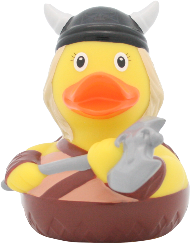 Viking Female Rubber Duck By Lilalu - Rubber Duck Norway (1023x1024)